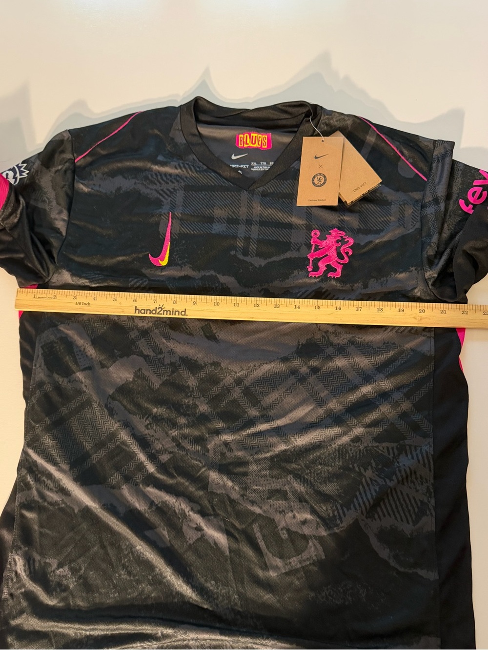 NWT Nike | Cole Palmer Chelsea FC Anthracite 24-25 Third Football Soccer Jersey - Picture 11 of 11